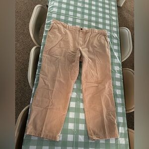 UMD Terrapins Gameday Khaki Dockers Men's Size 44x30 Straight Leg Flat Front